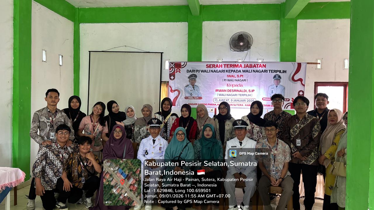 Serah Terima Jabatan Wali Nagari